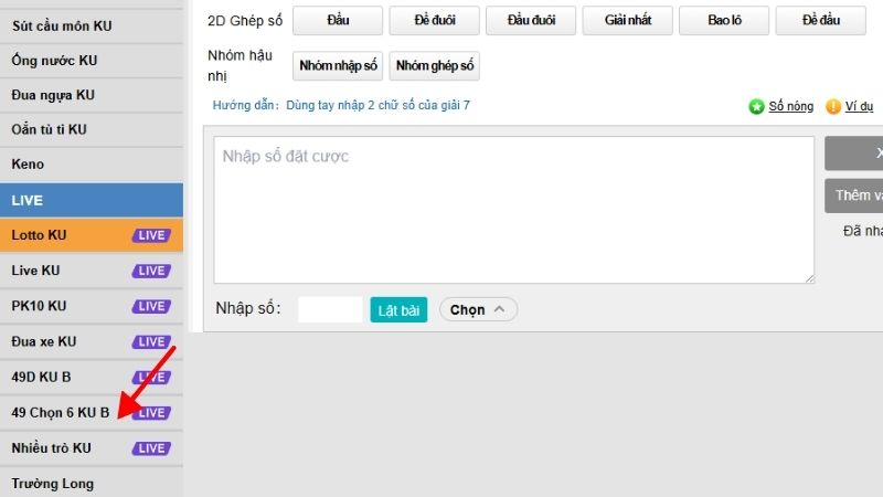 49 chọn 6 KU được biết là thể loại xổ số hay được nhiều người yêu thích