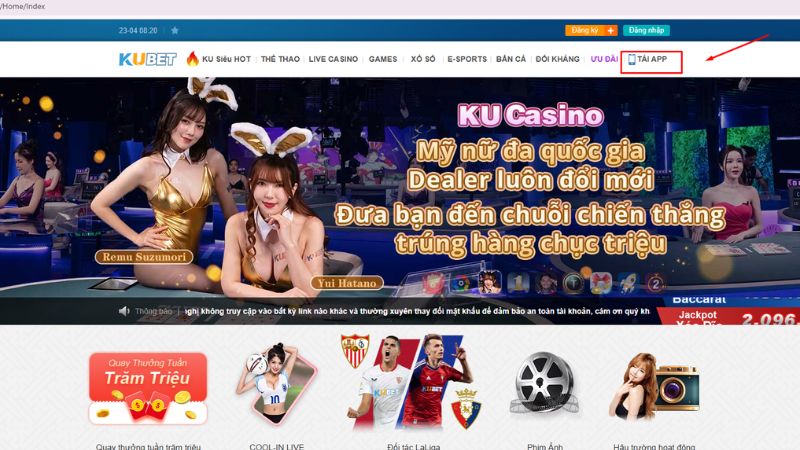App Mobile Kubet​ có gì đặc biệt? Ứng dụng thiết kế thân thiện với người dùng