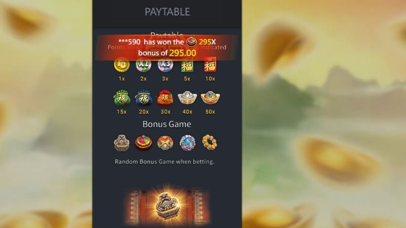 Máy Ủi Cây Tiền - Chơi Hay, Thắng Lớn, Tham Gia Ngay! 4 Bảng trả thưởng trong game rõ ràng cho từng biểu tượng