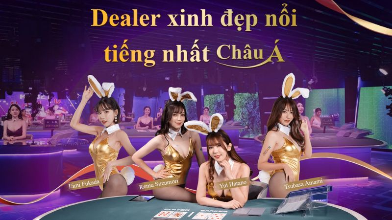 Blockchain Baccarat Là Gì? Khám Phá Luật Chơi Và Bảng Trả Thưởng 2 Blockchain Baccarat tại Kubet nơi có nhiều Dealer xinh đẹp cùng đồng hành
