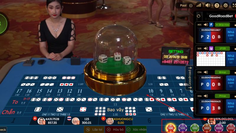 5 Bước Trong Hướng Dẫn Chơi Xí Ngầu Kubet, Xem Ngay! 5 Chọn mức cược và cược