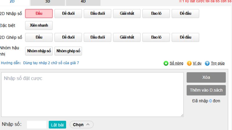 Đặt cược tại Live Lotto KU anh em cần lưu ý đến một số vấn đề