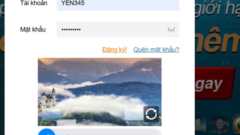 Đăng Nhập Kubet - Hướng Dẫn Chi Tiết Chuẩn Nhất Từ Nhà Cái 3 Điền chuẩn tên, mật khẩu và di chuyển chọn tranh