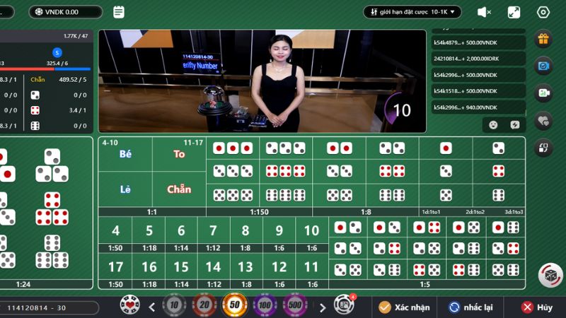 Luật Cược Sicbo Giới Hạn Thời Gian Chỉ 25s, Xem Ngay! 4 Game có bảng trả thưởng chi tiết cho từng kiểu cược