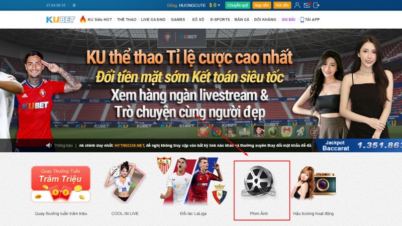 KU Phim Ảnh - Xem Mọi Lúc, Hàng Nghìn Tác Phẩm Đình Đám 2 KU Phim ảnh là một trong những mục giải trí tiêu biểu được nhiều người yêu thích