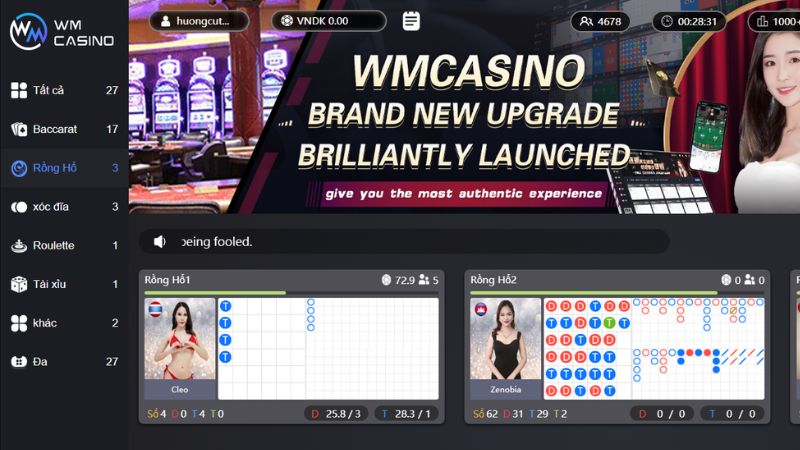 Luật Cược Long Hổ Đấu Như Thế Nào? Khám Phá Ngay! 2 Long Hổ Đấu là một trong những tựa game nổi bật tại sảnh WM Casino