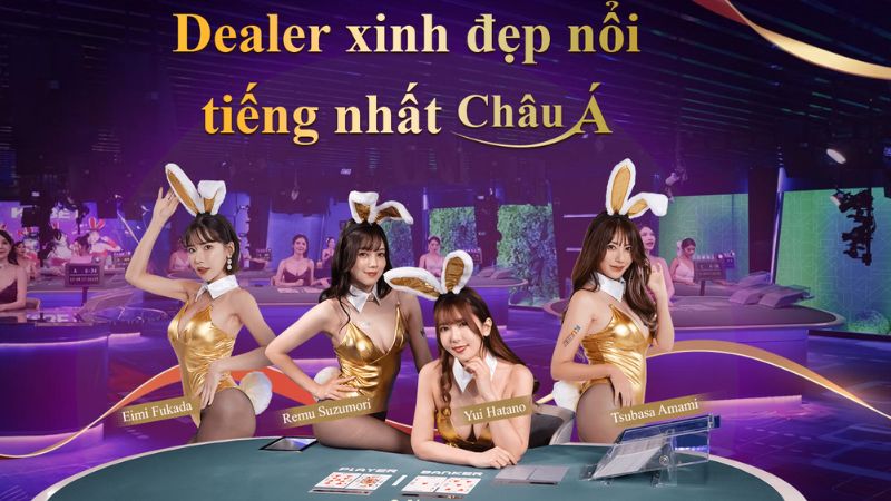 Review Sảnh KU Casino - Game Đỉnh Cao, Càng Chơi Càng Mê 3 Review sảnh KU Casino - Nơi đây có nhiều Dealer xinh đẹp