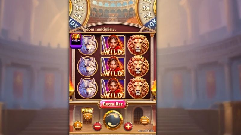 Nữ Chiến Binh La Mã - Game Hay, Thắng Lớn, Chơi Ngay! 3 Roma Gladiatrix có luật chơi đơn giản