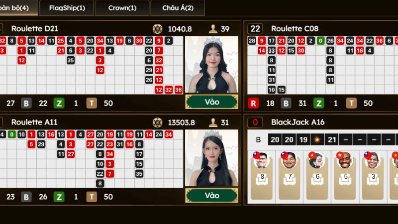 Hướng dẫn chơi Roulette Kubet Gói Gọn Chỉ Trong 5 Bước 7 Roulette tại Kubet có đa dạng các bàn chơi