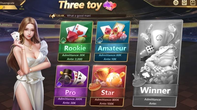 Three Toy - 5 Sảnh Chơi Sôi Nổi, Luật Lệ Đơn Giản, Xem Ngay! 2 Three Toy có 5 sảnh chơi phù hợp với mọi trình độ của game thủ