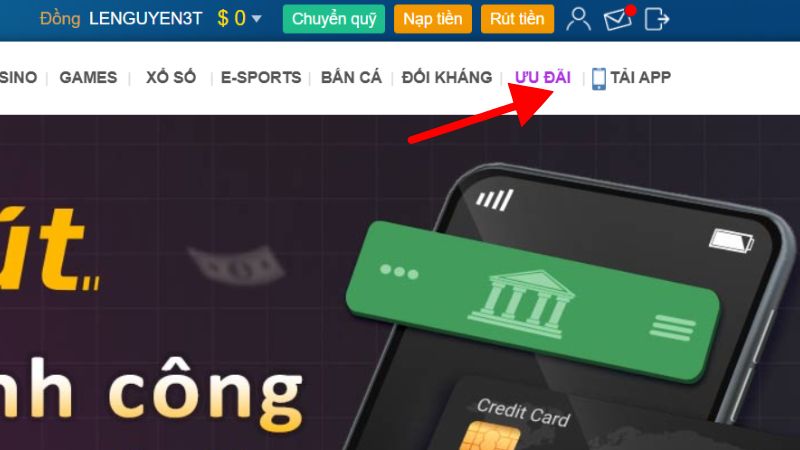 Khuyến Mãi Kubet - Cập Nhật Nhanh Các Chương Trình Hot Nhất 2025 2 Truy cập mục ưu đãi để nắm rõ các điều kiện nhận thưởng