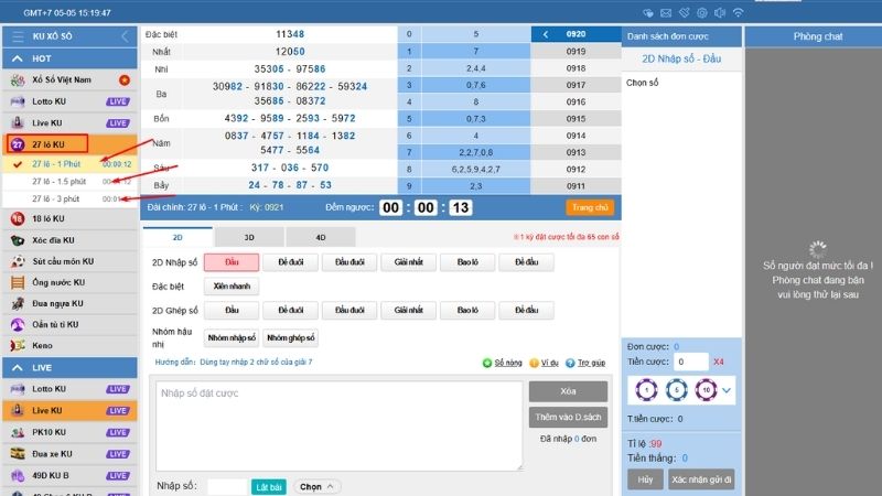 Hướng Dẫn Vào Cược 27 lô KU Siêu Nhanh, Chuẩn Xác, Xem Ngay 5 Truy cập vào 27 lô KU để chơi cược