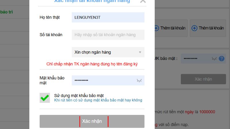 Rút Tiền Kubet - An Toàn, Nhanh Chóng Chỉ Với 5 Phút Giao Dịch 4 Xác nhận thông tin lệnh rút tiền kết thúc giao dịch