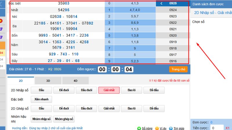 Hướng Dẫn Vào Cược 27 lô KU Siêu Nhanh, Chuẩn Xác, Xem Ngay 7 Xem kết quả quay thưởng ngay trên hệ thống